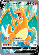 Carte Pokémon Dracaufeu-V 153/172 Ultra Rare Stars Étincelantes