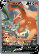 Carte Pokémon Dracaufeu-V 154/172 Ultra Rare Stars Étincelantes