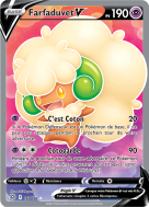 Carte Pokémon Farfaduvet-V 160/172 Ultra Rare Stars Étincelantes