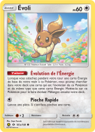 Carte Pokémon Évoli 101a/149 Commune Soleil et Lune (JCC)