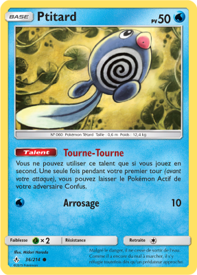 Carte Pokémon Ptitard 36/214 Commune Alliance Infaillible