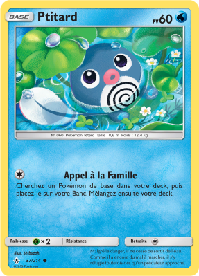 Carte Pokémon Ptitard 37/214 Commune Alliance Infaillible
