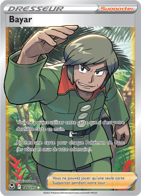 Carte Pokémon Bayar 188/195 Ultra Rare Tempête Argentée