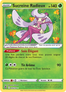 Carte Pokémon Sucreine Radieux 016/195 Ultra Rare Tempête Argentée