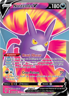 Carte Pokémon Nostenfer-V 182/189 Ultra Rare Ténèbres Embrasées