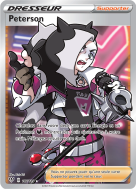 Carte Pokémon Peterson 187/189 Ultra Rare Ténèbres Embrasées