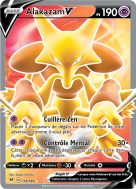 Carte Pokémon Alakazam-V 172/185 Ultra Rare Voltage Éclatant