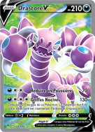 Carte Pokémon Drascore-V 175/185 Ultra Rare Voltage Éclatant