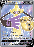 Carte Pokémon Exagide-V 177/185 Ultra Rare Voltage Éclatant