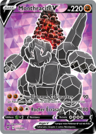 Carte Pokémon Monthracite-V 173/185 Ultra Rare Voltage Éclatant