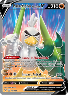 Carte Pokémon Palarticho de Galar-V 174/185 Ultra Rare Voltage Éclatant