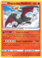 Carte Pokémon Dracaufeu Radieux 020/159 Ultra Rare Zénith Suprême