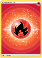 Carte Pokémon Énergie Feu de base 153/159 Ultra Rare Zénith Suprême