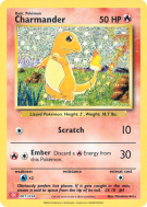 Carte Pokémon Charmander 001/034 Aucune Pokémon Trading Card Game Classic