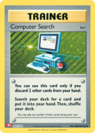 Carte Pokémon Computer Search 020/034 Aucune Pokémon Trading Card Game Classic