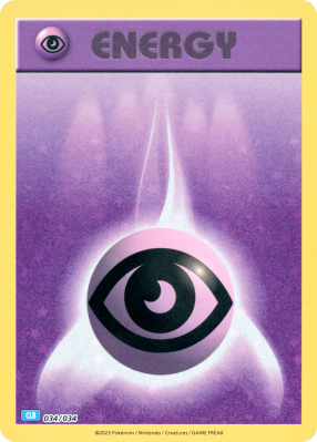 purple energy pokemon card Basic Psychic (Cosmos Holo) - SV01: Scarlet & Violet Base Set [COMMON] Basic Energy S12a Pokemon Cards - LOT OF
