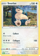 Carte Pokémon Snorlax 016/034 Aucune Pokémon Trading Card Game Classic