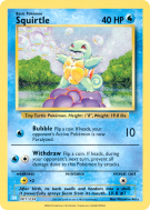 Carte Pokémon Squirtle 001/034 Aucune Pokémon Trading Card Game Classic