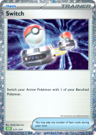 Carte Pokémon Switch 029/034 Aucune Pokémon Trading Card Game Classic