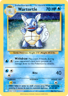 Carte Pokémon Wartortle 002/034 Aucune Pokémon Trading Card Game Classic