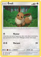 Carte Pokémon Évoli 166/236 Commune Éclipse Cosmique