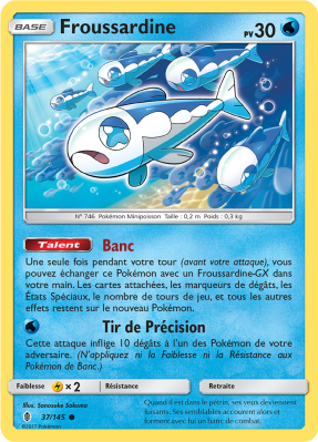 Carte Pokémon Froussardine 37/145 Commune Gardiens Ascendants