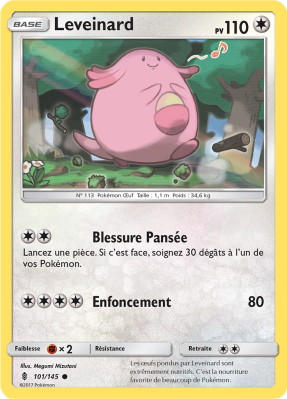 Carte Pokémon Leveinard 101/145 Commune Gardiens Ascendants