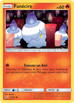 Carte Pokémon Funécire 27/236 Commune Harmonie des Esprits