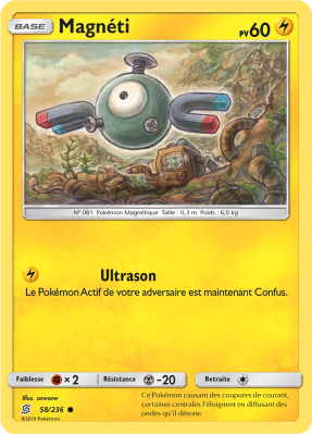 Carte Pokémon Magnéti 58/236 Commune Harmonie des Esprits