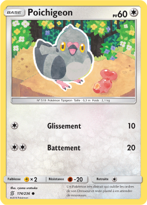 Carte Pokémon Poichigeon 174/236 Commune Harmonie des Esprits