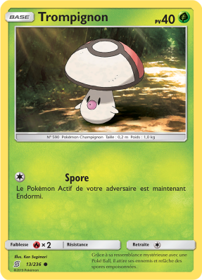 Carte Pokémon Trompignon 13/236 Commune Harmonie des Esprits