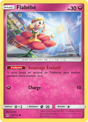 Carte Pokémon Flabébé 83/131 Commune Lumière Interdite
