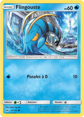 Carte Pokémon Flingouste 25/131 Commune Lumière Interdite