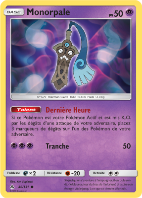 Carte Pokémon Monorpale 46/131 Commune Lumière Interdite