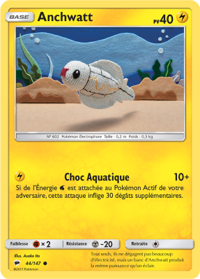 Carte Pokémon Anchwatt 44/147 Commune Ombres Ardentes