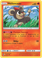 Carte Pokémon Hélionceau 50/214 Commune Tonnerre Perdu