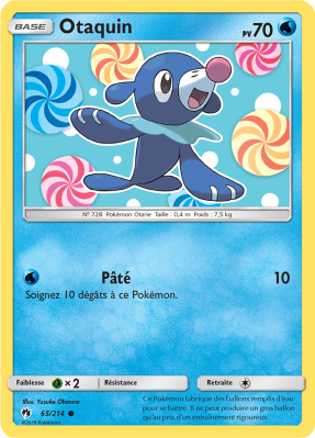 Carte Pokémon Otaquin 65/214 Commune Tonnerre Perdu