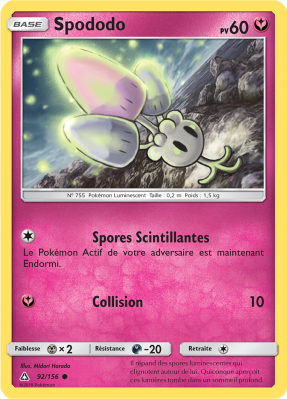 Carte Pokémon Spododo 92/156 Commune Ultra-Prisme