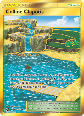 Carte Pokémon Colline Clapotis SV88/SV94 Gold Destinées Occultes