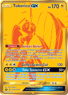 Carte Pokémon Tokorico-GX SV93/SV94 Gold Destinées Occultes