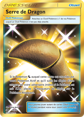 Carte Pokémon Serre de Dragon 75/70 Gold Majesté des Dragons