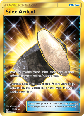Carte Pokémon Silex Ardent 76/70 Gold Majesté des Dragons