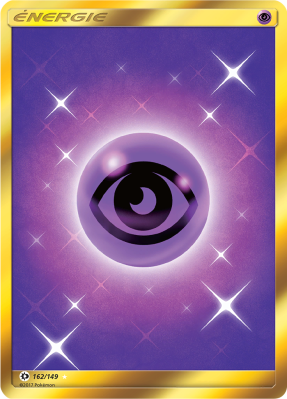 Carte Pokémon Énergie Psy de base 162/149 Gold Soleil et Lune (JCC)