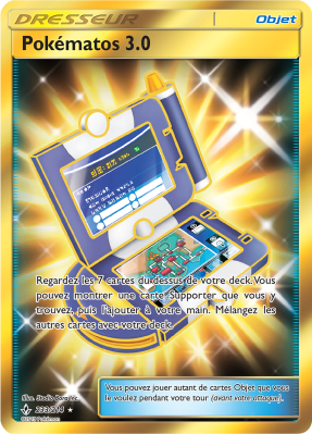 Carte Pokémon Pokématos 3.0 233/214 Gold Alliance Infaillible