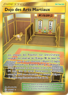 Carte Pokémon Dojo des Arts Martiaux 268/236 Gold Éclipse Cosmique