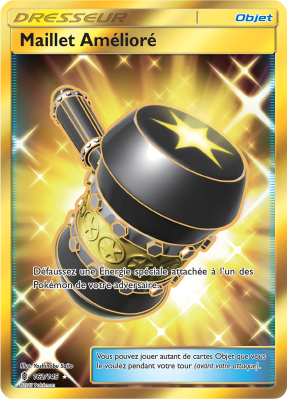 Carte Pokémon Maillet Amélioré 162/145 Gold Gardiens Ascendants
