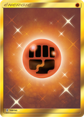 Carte Pokémon Énergie Combat de base 169/145 Gold Gardiens Ascendants