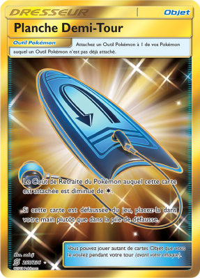 Carte Pokémon Planche Demi-Tour 255/236 Gold Harmonie des Esprits