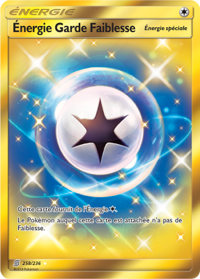 Carte Pokémon Énergie Garde Faiblesse 258/236 Gold Harmonie des Esprits