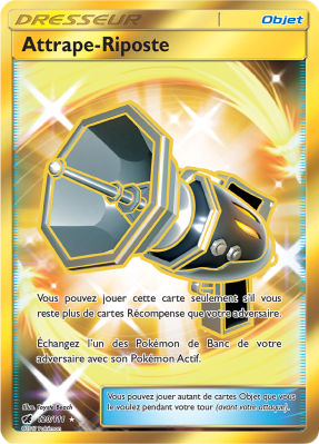 Carte Pokémon Attrape-Riposte 120/111 Gold Invasion Carmin